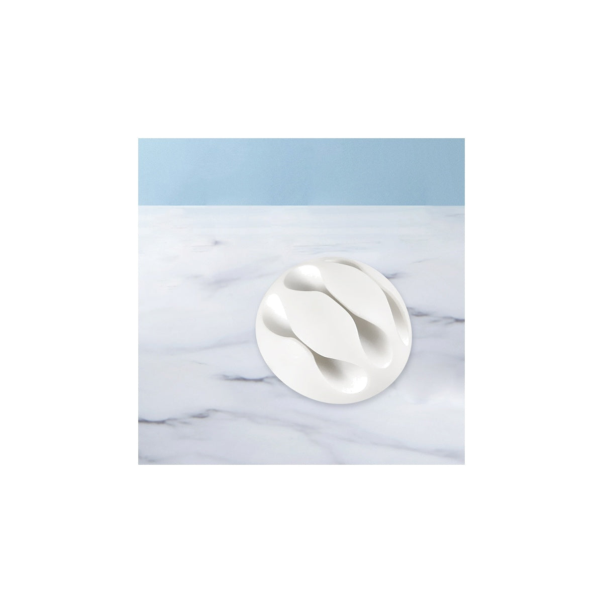 Desktop Storage Self-Adhesive Cable Fixing Device, Wire Data Cable Multi Hole Hub Organizing Clip